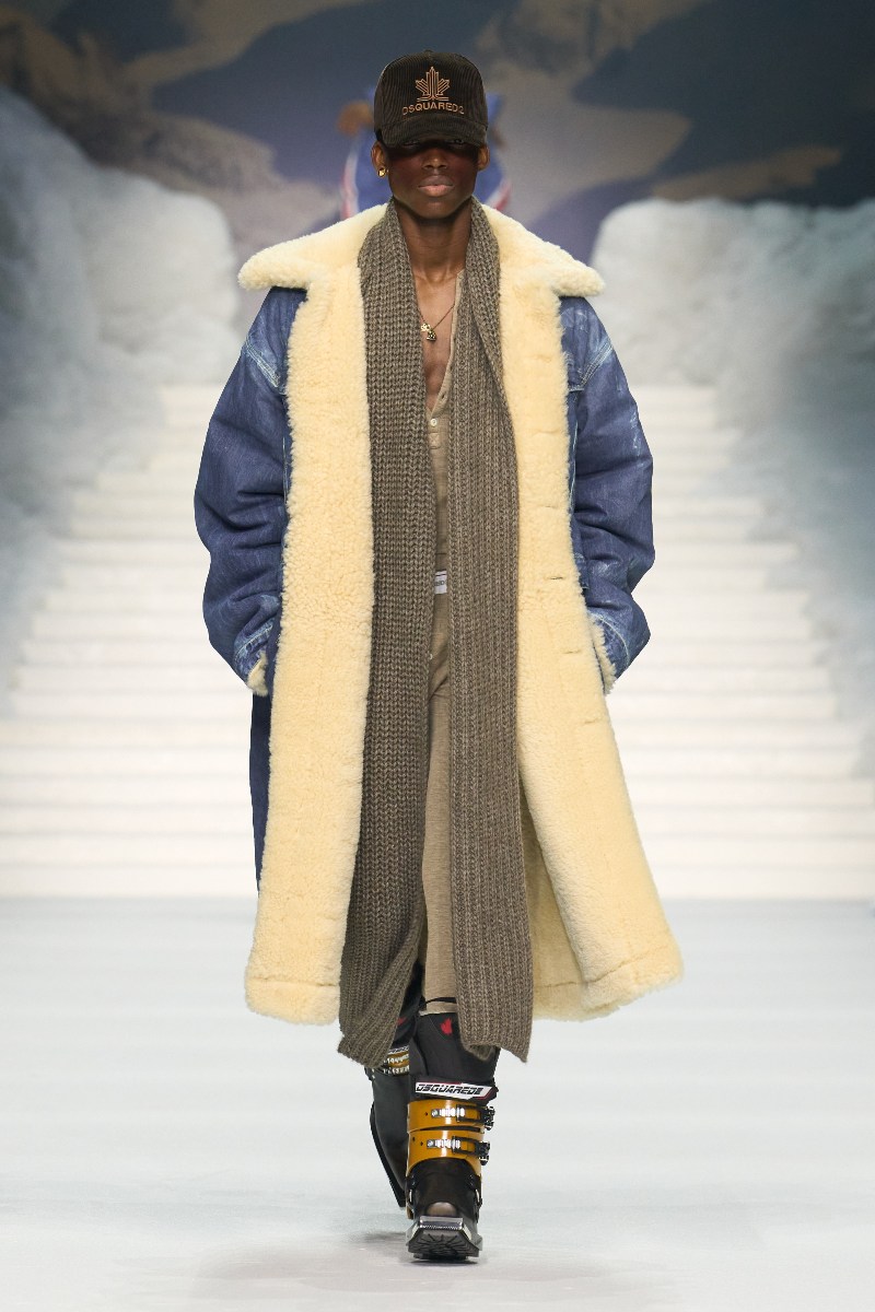 Dsquared2 fw26: látex y guiños a los Juegos Olímpicos