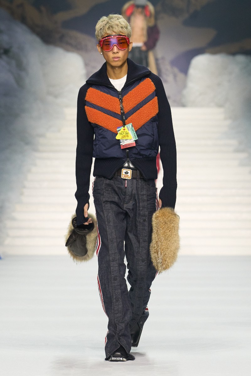 Dsquared2 fw26: látex y guiños a los Juegos Olímpicos