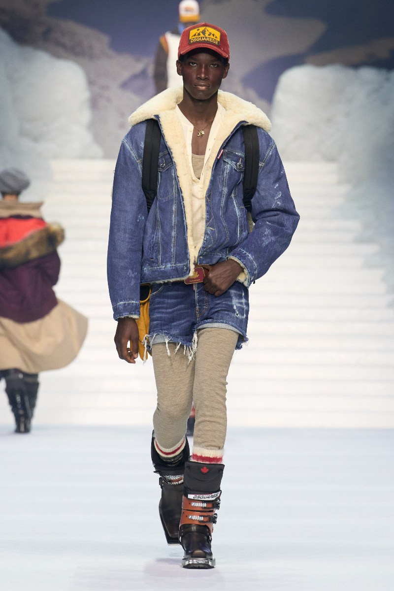 Dsquared2 fw26: látex y guiños a los Juegos Olímpicos