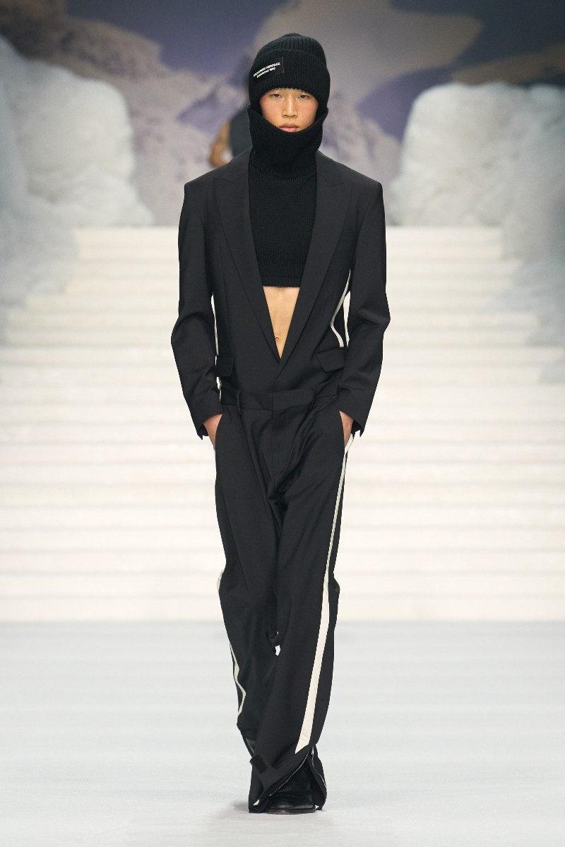 Dsquared2 fw26: látex y guiños a los Juegos Olímpicos