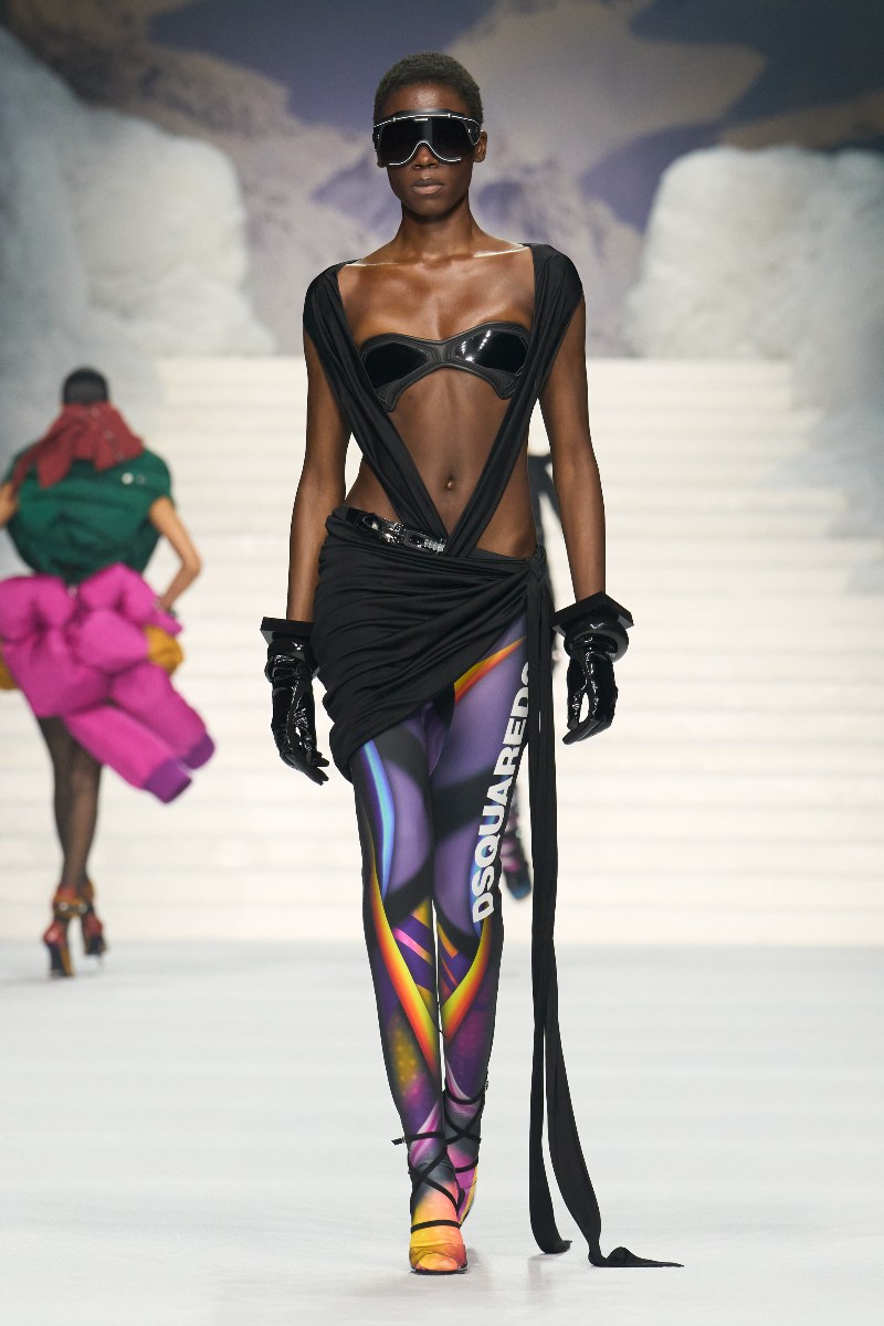 Dsquared2 fw26: látex y guiños a los Juegos Olímpicos