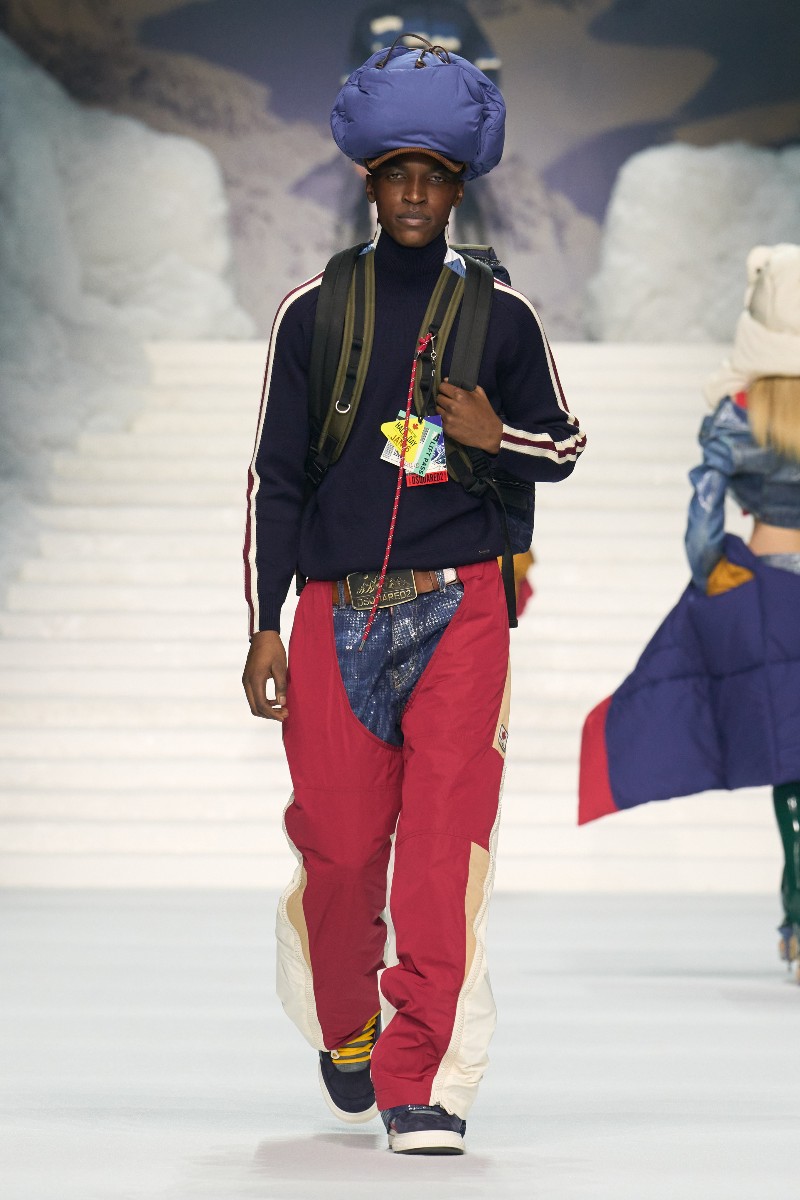 Dsquared2 fw26: látex y guiños a los Juegos Olímpicos