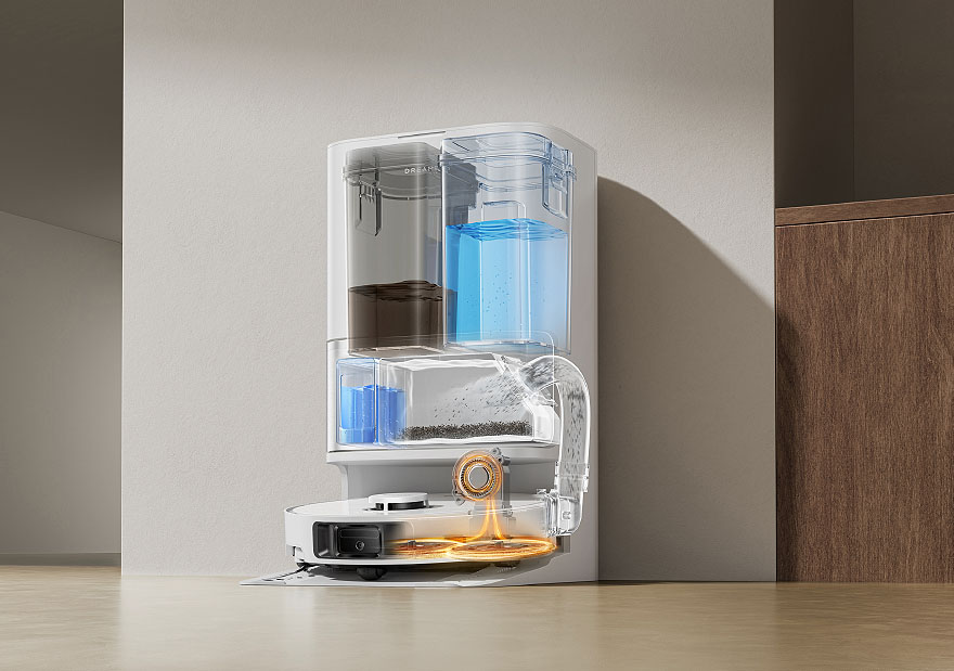 Dreame L10s Ultra Gen 3 mantiene la casa limpia por sí solo