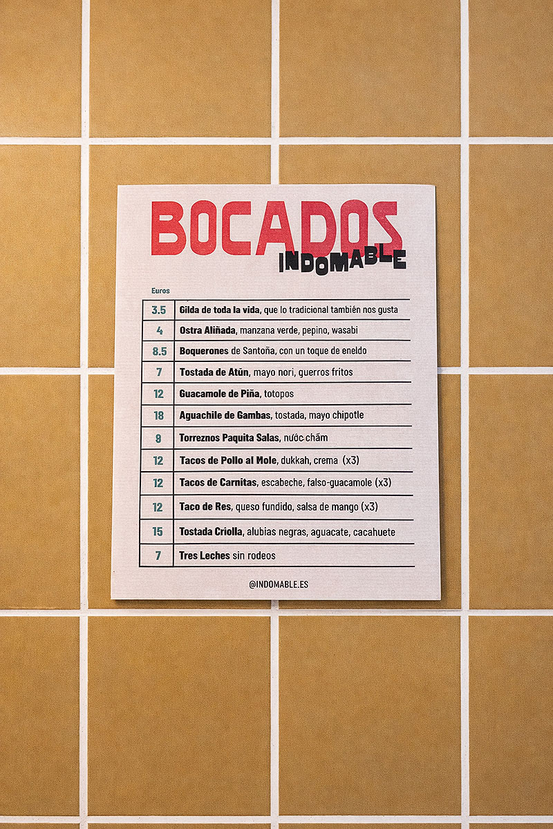 Indomable en Prosperidad: un lugar en los apetece repetir