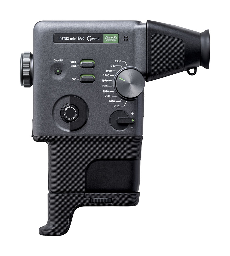 Instax mini Evo Cinema: el diseño retro como protagonista