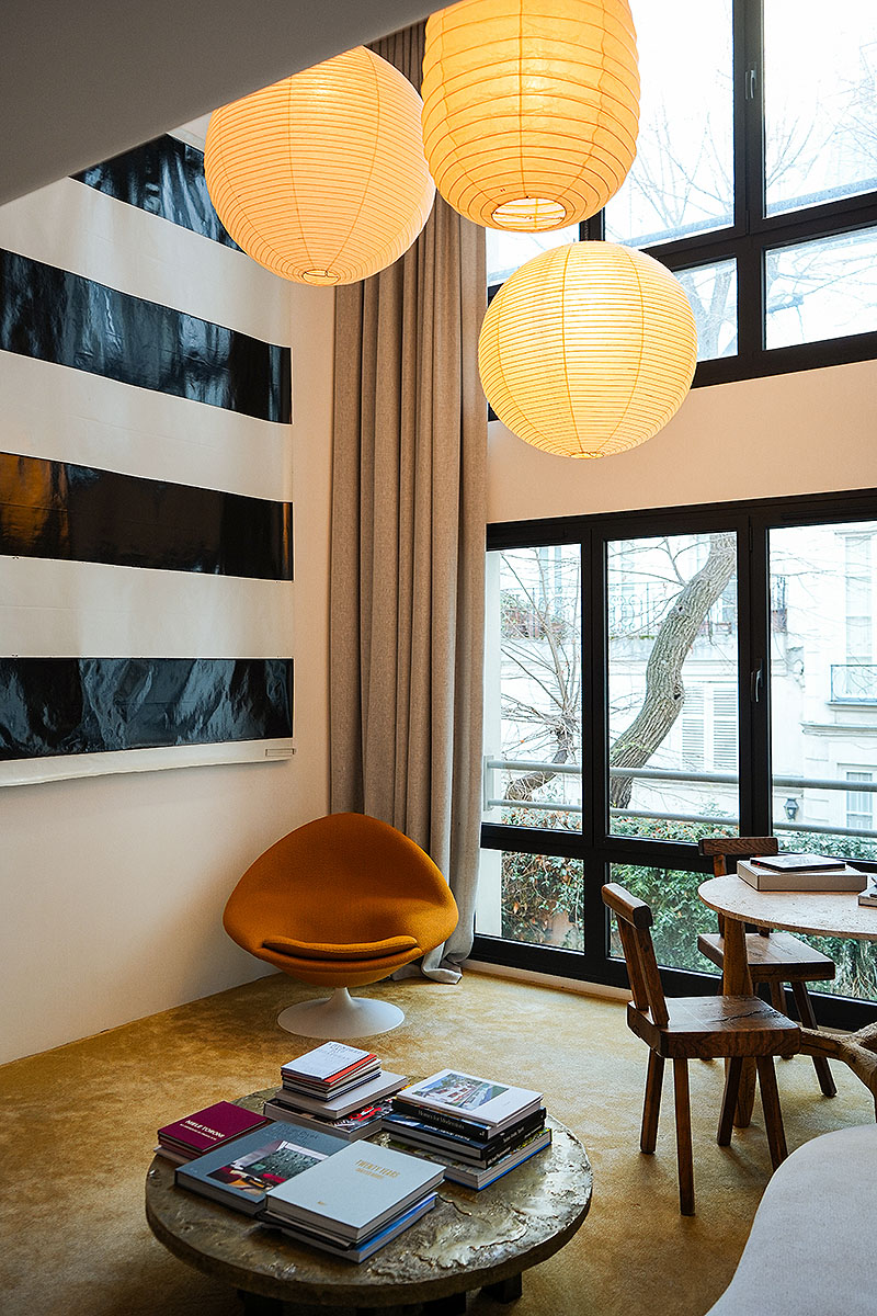Jacob: el apartamento de París rodeado de arte y diseño