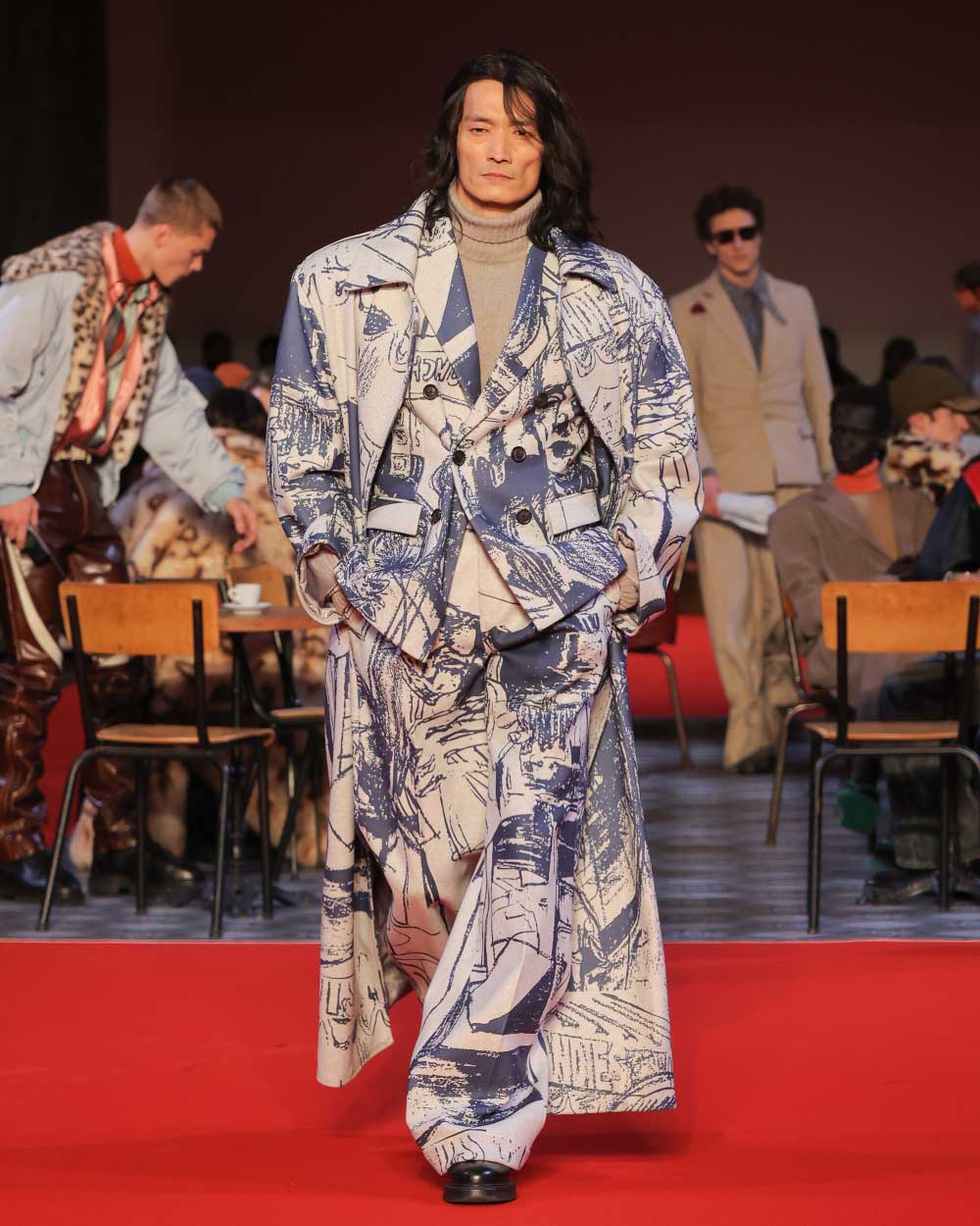 KidSuper FW26: Colm Dillane y el cine conquistan París