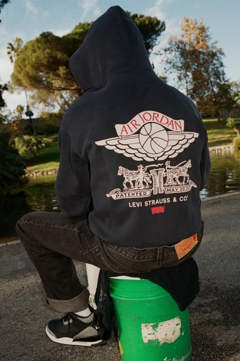 Levi's reimagina otra zapatilla icónica de Jordan para ss26