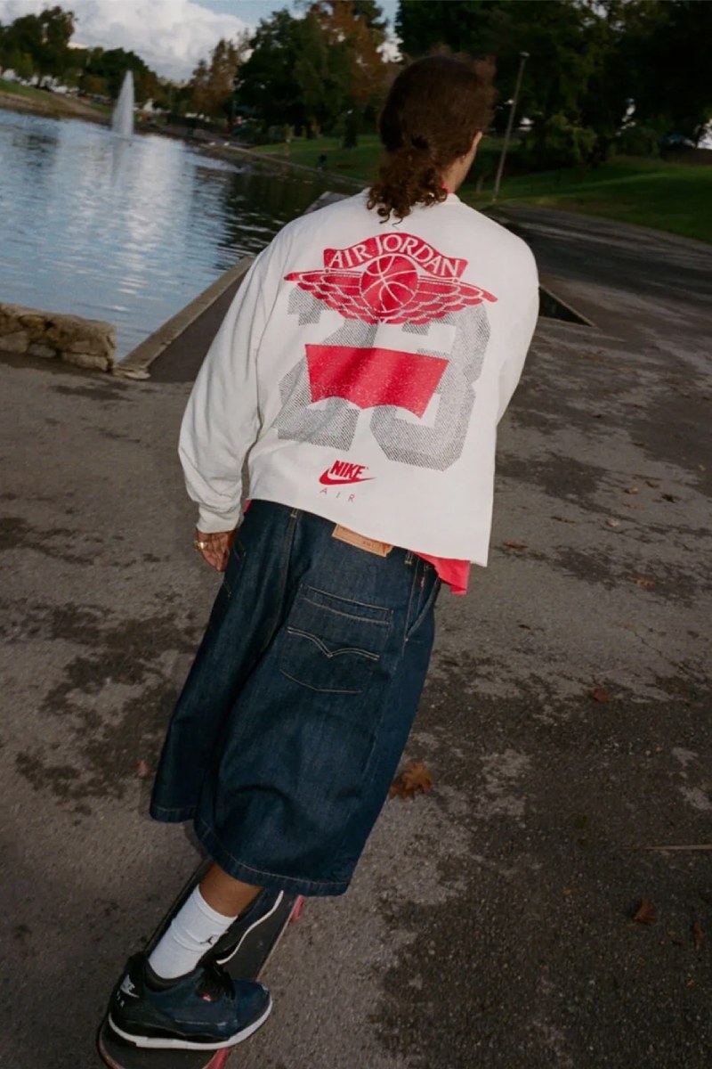 Levi's reimagina otra zapatilla icónica de Jordan para ss26