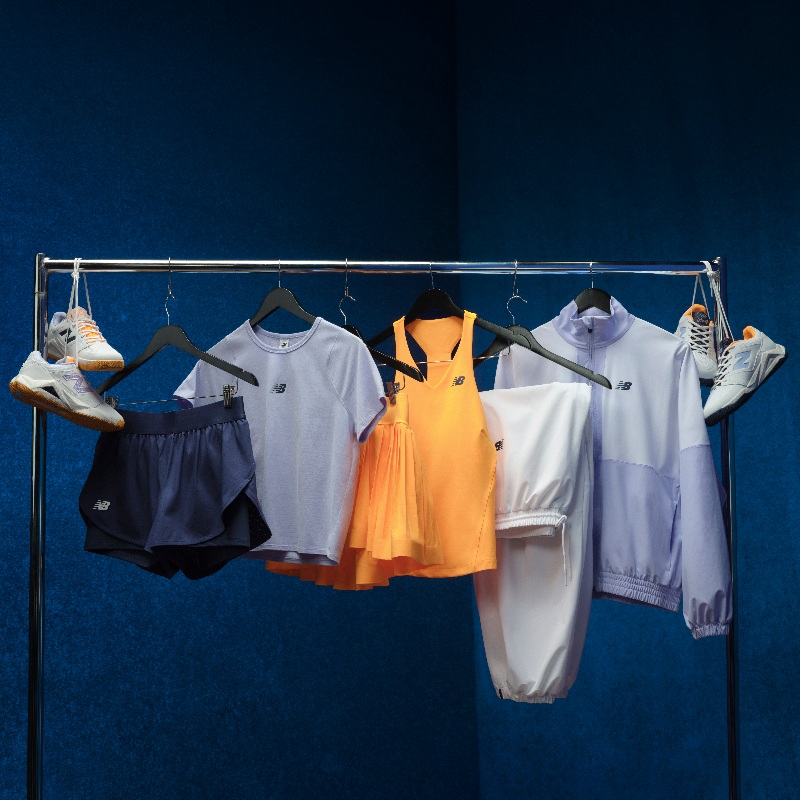 New Balance lleva el tenniscore del street style a la pista