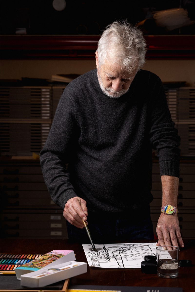 Swatch nos lleva a Barcelona con el arte de Javier Mariscal