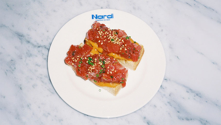 Taberna Nardi: marisquería informal, económica en Barcelona