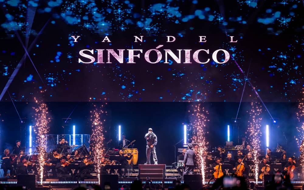 Yandel y su orquesta sinfónica conquistan a los fans