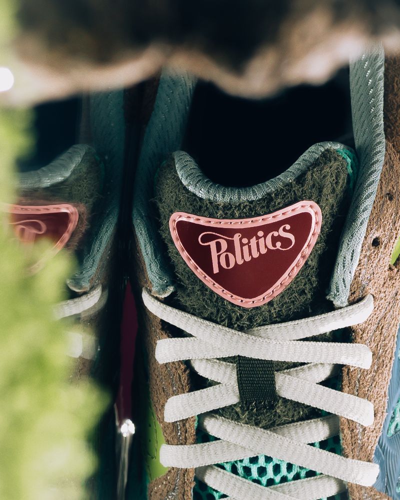 Saucony y Sneaker Politics suman más naturaleza al gorpcore