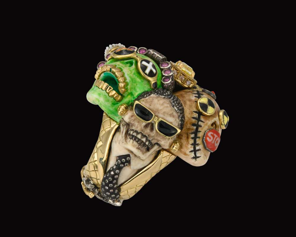 A$AP Rocky y Codognato: Joyas, Calaveras y Alta Cultura