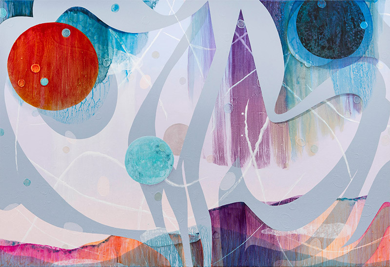 Carrie Moyer imagina futuros en Always Venus, Never Mars