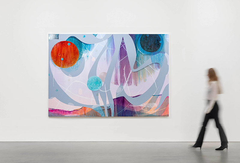 Carrie Moyer imagina futuros en Always Venus, Never Mars