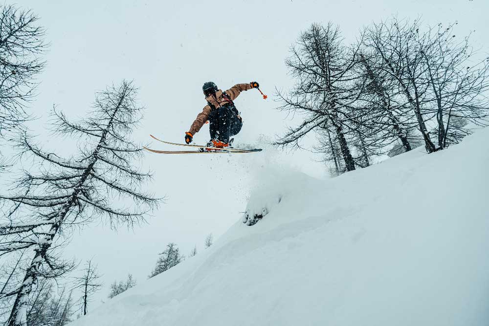 El estoicismo del esquiador Léo Slemett  por The North Face