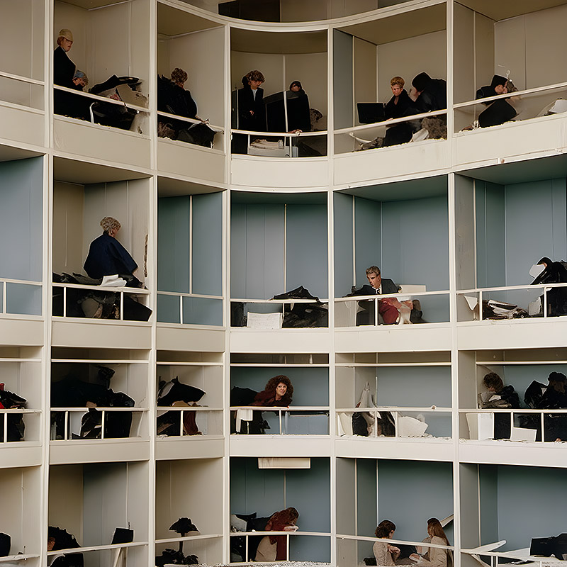 Disfuncionària de Tanit Plana en la Fundació Joan Brossa