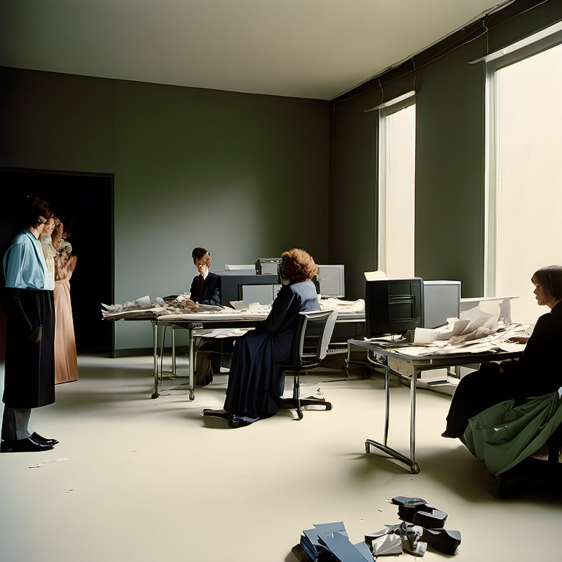 Disfuncionària de Tanit Plana en la Fundació Joan Brossa