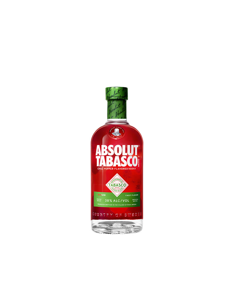 Absolut Tabasco, versión más ardiente del destilado sueco