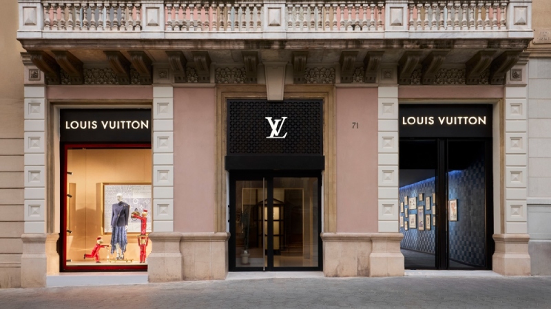 Louis Vuitton abre una boutique temporal en Barcelona