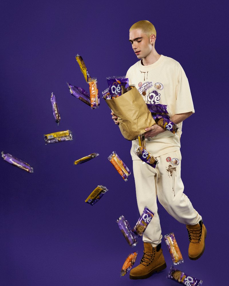 Ssstufff y Qé! crean un chándal para mancharse de chocolate