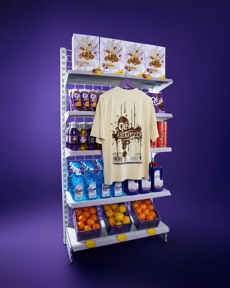 Ssstufff y Qé! crean un chándal para mancharse de chocolate