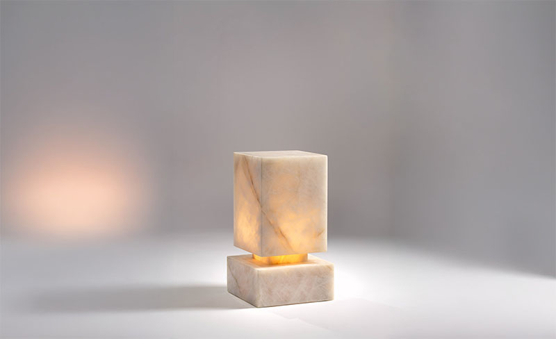 Cupa Stone x Pablo Erroz: lámparas únicas en piedra natural