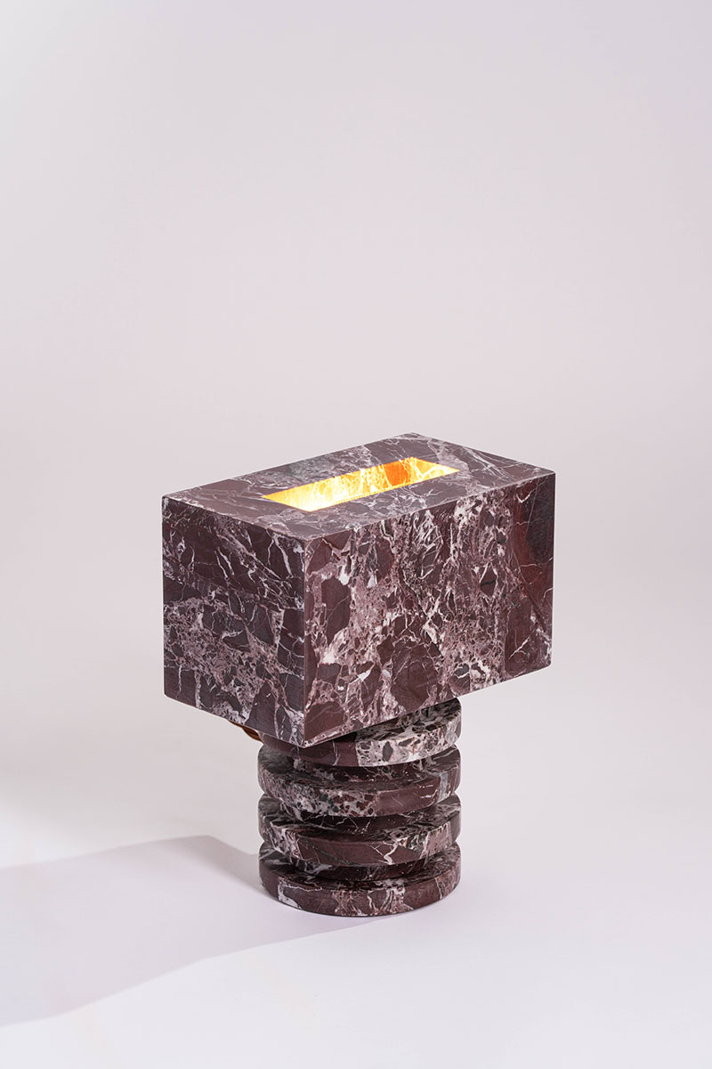 Cupa Stone x Pablo Erroz: lámparas únicas en piedra natural