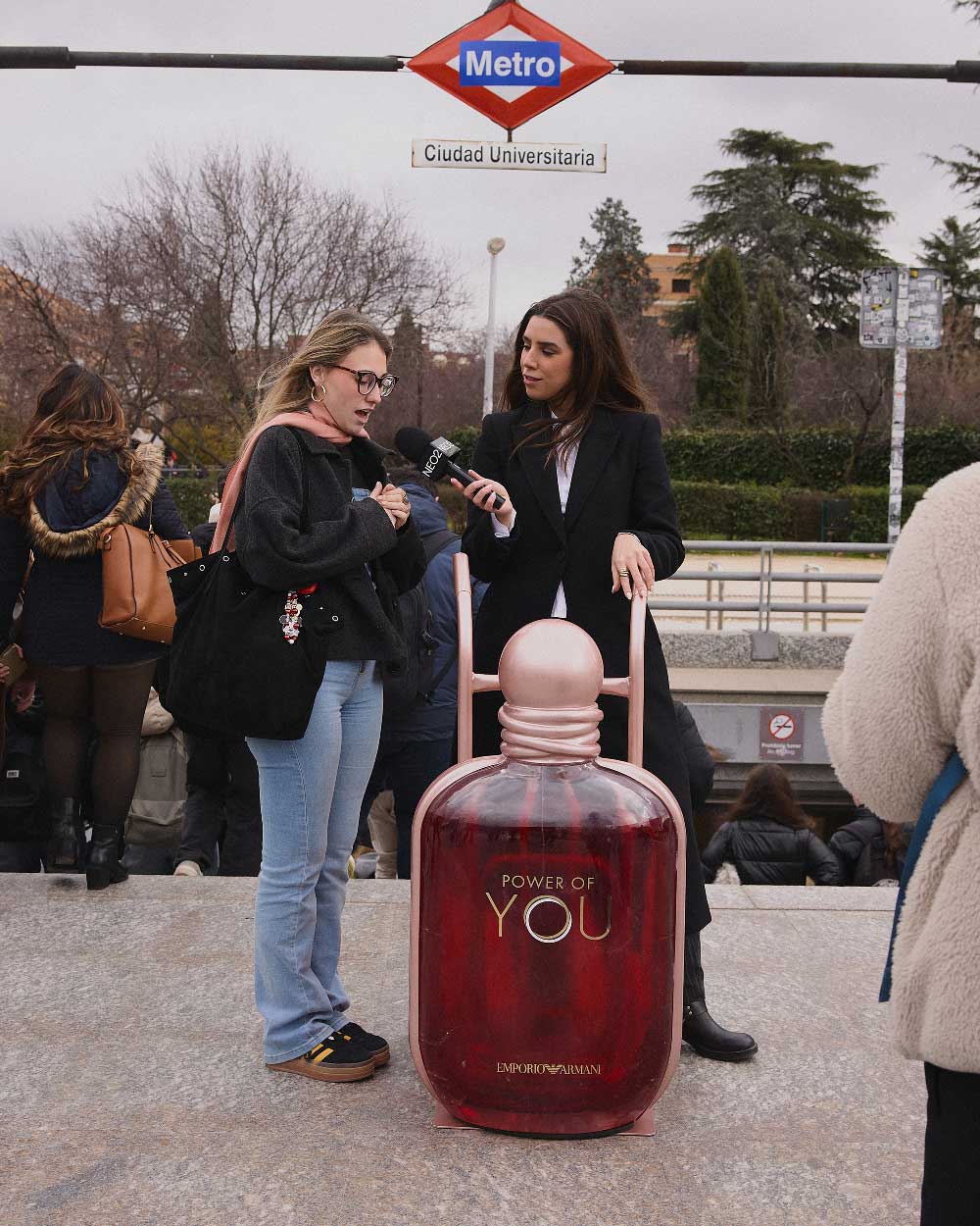 Unos días inolvidables con Power of You de Emporio Armani