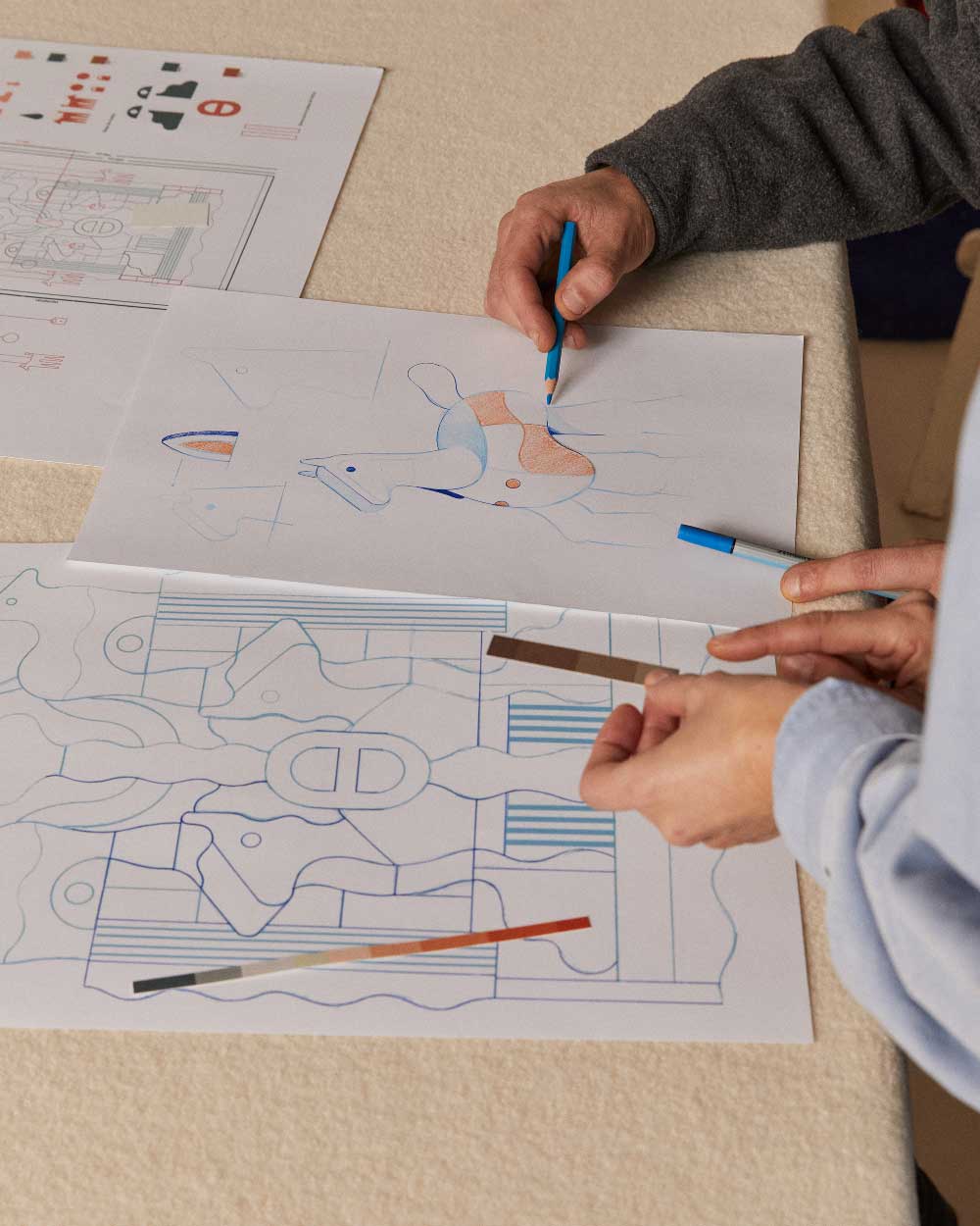 Hermès y Twee Muizen: El arte de viajar sin moverse