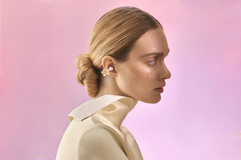 Los Huawei FreeClip 2 Rose Gold se adornan con Les Néréides