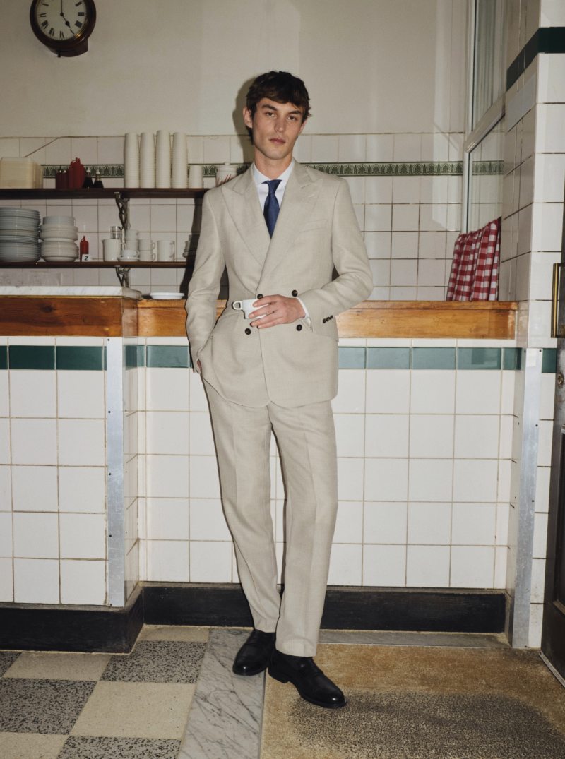 Mango mira a la sastrería en Saville Row de Richard James