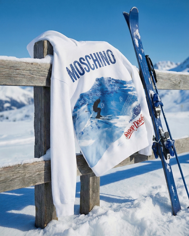 West Coast en la nieve, con la colabo Moschino X Snoop Dogg