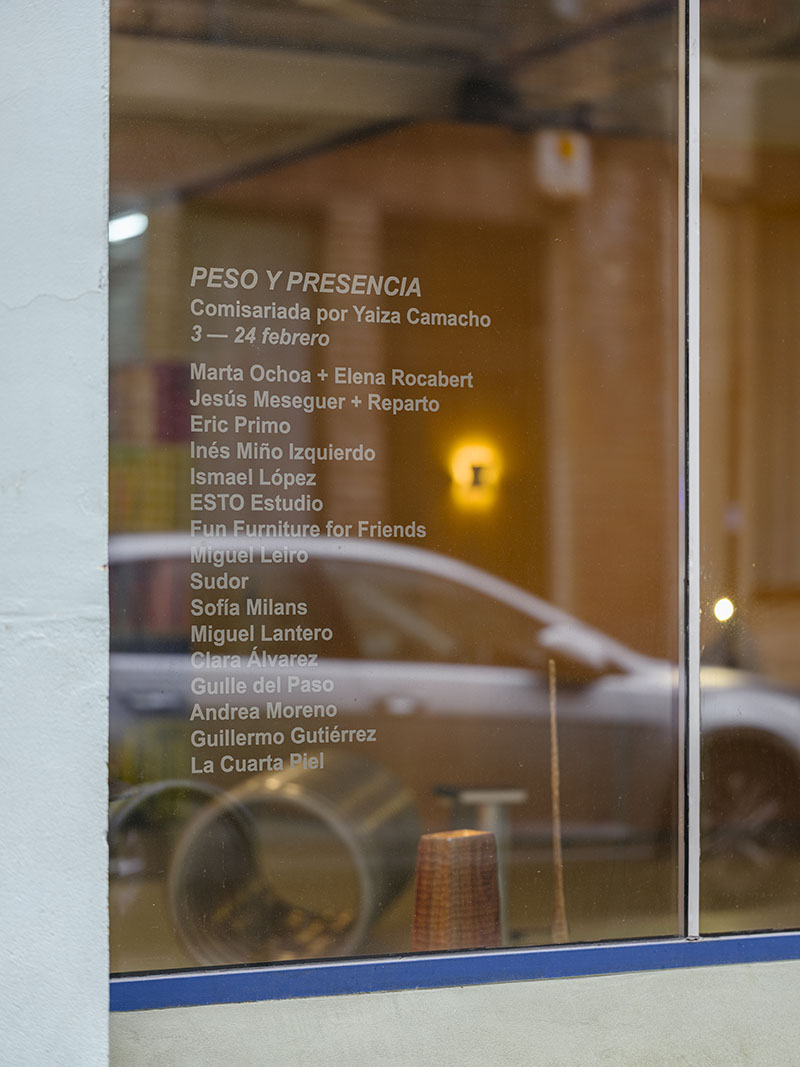 Peso y Presencia se instala en el espacio de Moneo Brock