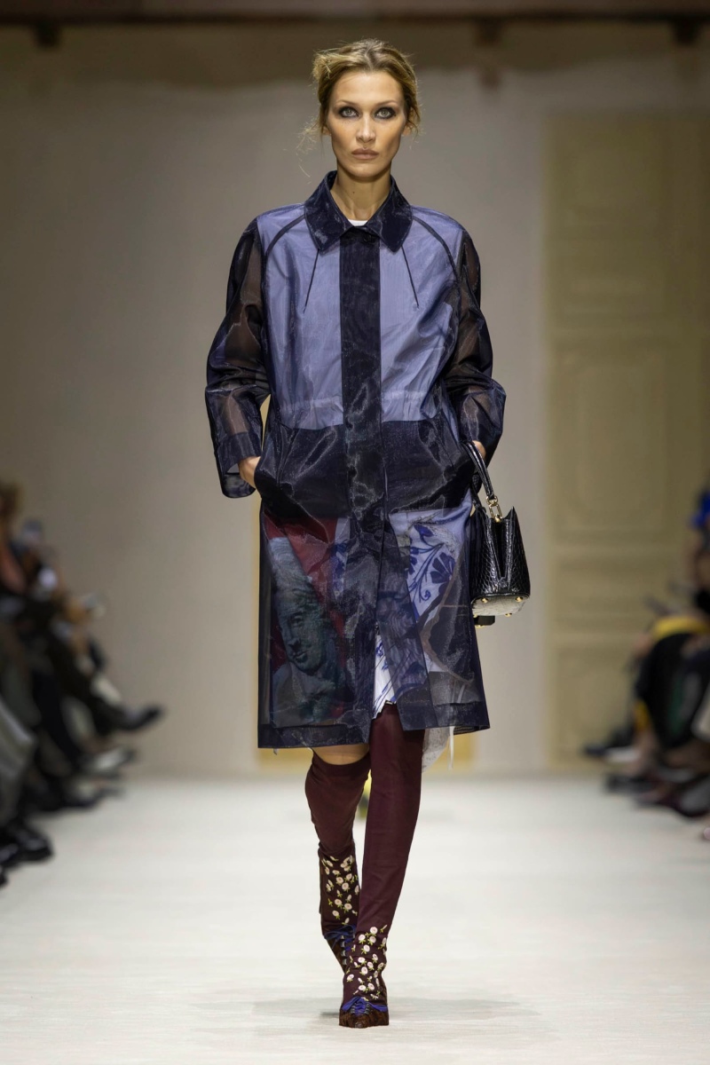 Prada hace un estudio de la mujer y el layering para fw26