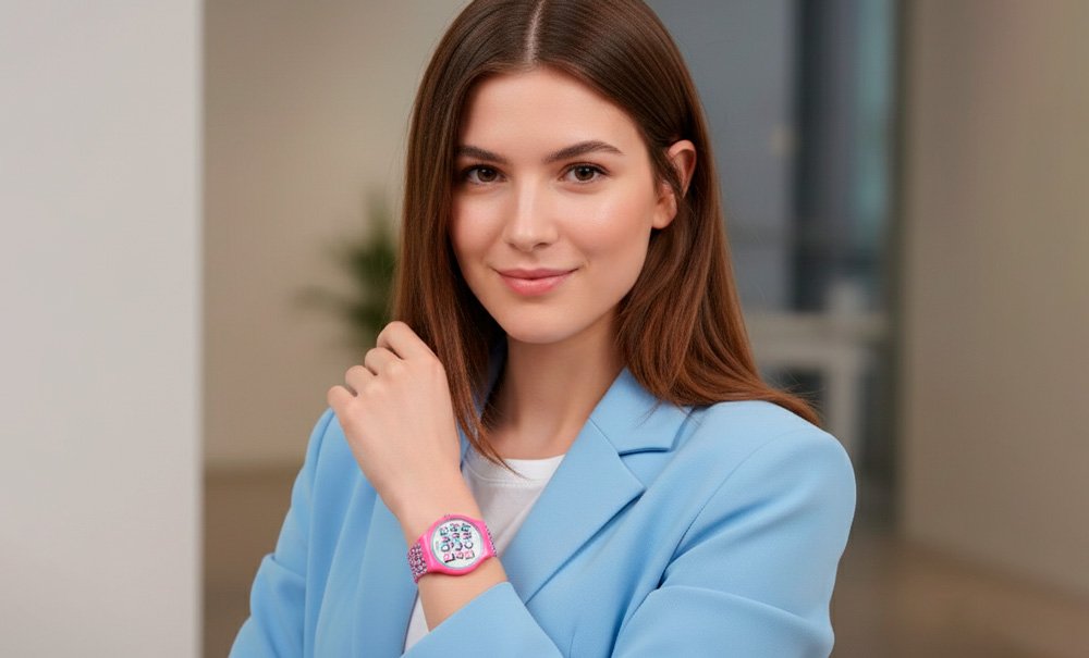 Añade estilo a tu te quiero con los relojes de Swatch