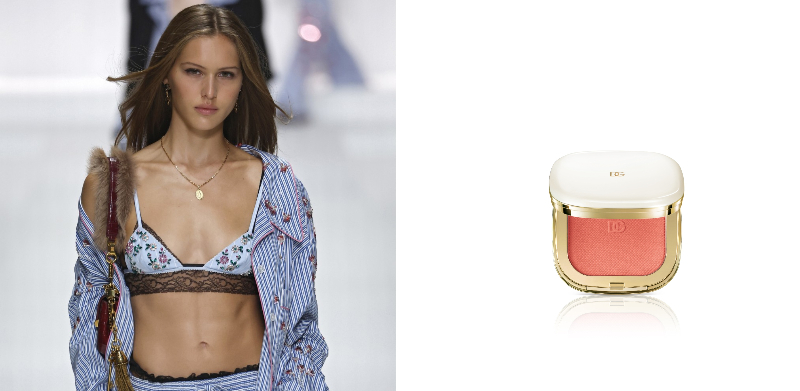 Dolce & Gabbana prefiere piel natural con luz Cloud Dancer