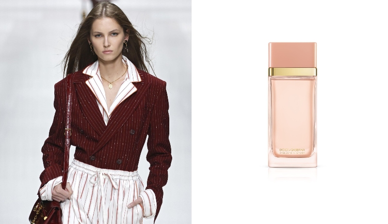 Dolce & Gabbana prefiere piel natural con luz Cloud Dancer