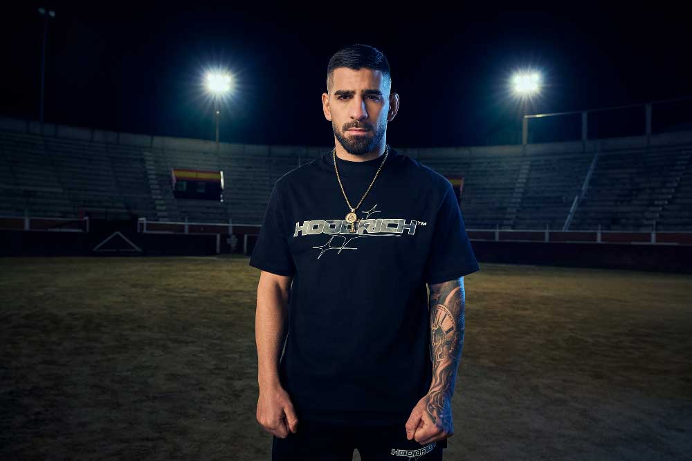 Ilia Topuria, nuevo rostro del streetwear con JD y Hoodrich