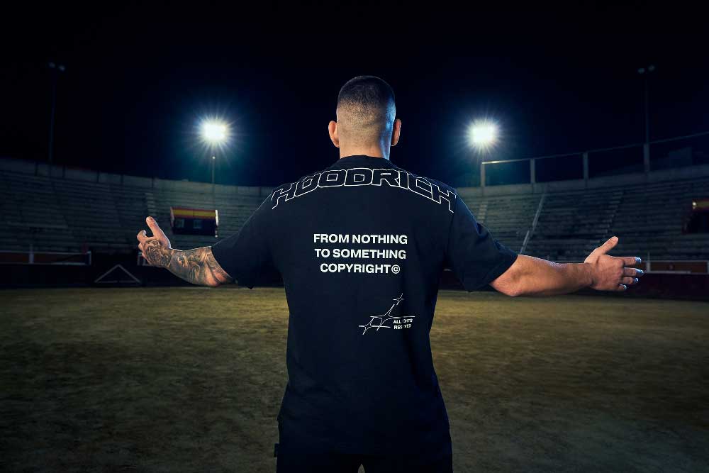 Ilia Topuria, nuevo rostro del streetwear con JD y Hoodrich