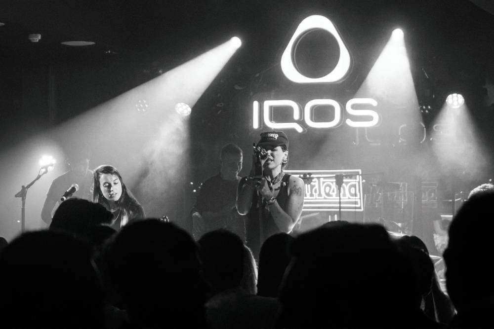 Marlena celebra con IQOS la mejor música en Zaragoza