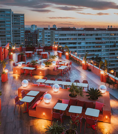 Bonavista Rooftop: el espacio setentero de Pichiglas Studio
