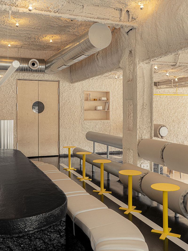 Burr diseña Café Nōfin, estación intermedia para ciclistas