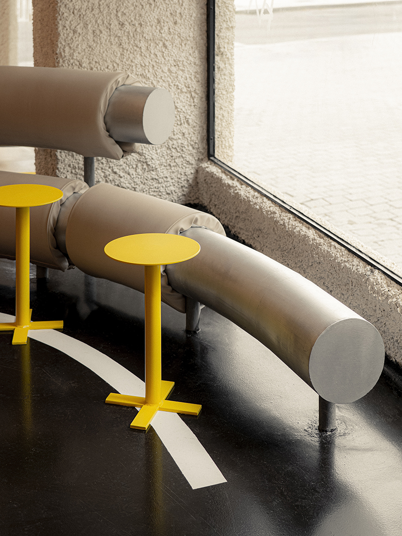 Burr diseña Café Nōfin, estación intermedia para ciclistas