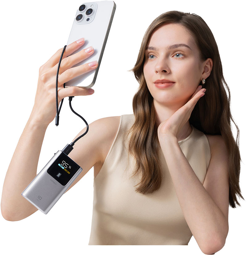 Cuktech 10 Mini Power Bank: batería pequeña con carga veloz