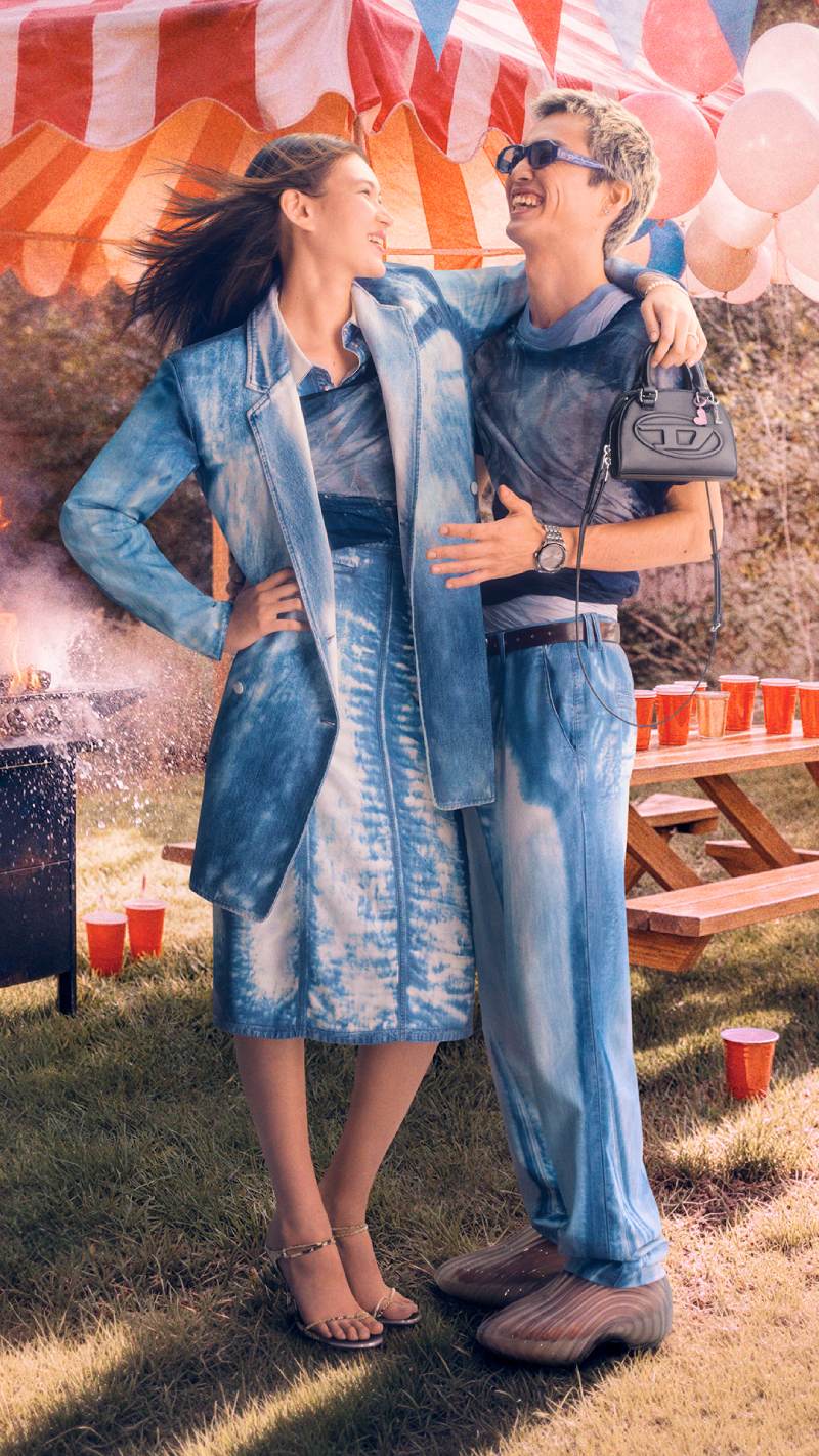 Diesel ss26: lookazos de aire Y2k para la desgracia