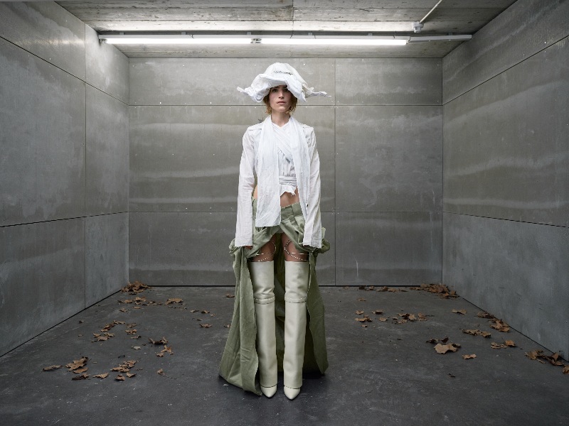 Evade House revela tensión y fragilidad en moda imperfecta