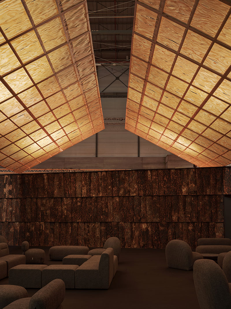 Guest Lounge Arco: cómo crear un espacio con lo que ardió